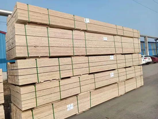 LVL Lumber Laminated Veneer Lumber for Construction Outdoor Structural Beams 
