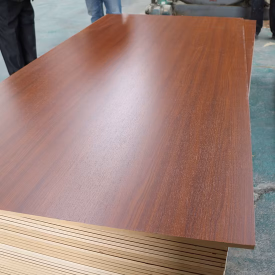 Furniture Melamine Laminated/UV Mr MDF Boards for America