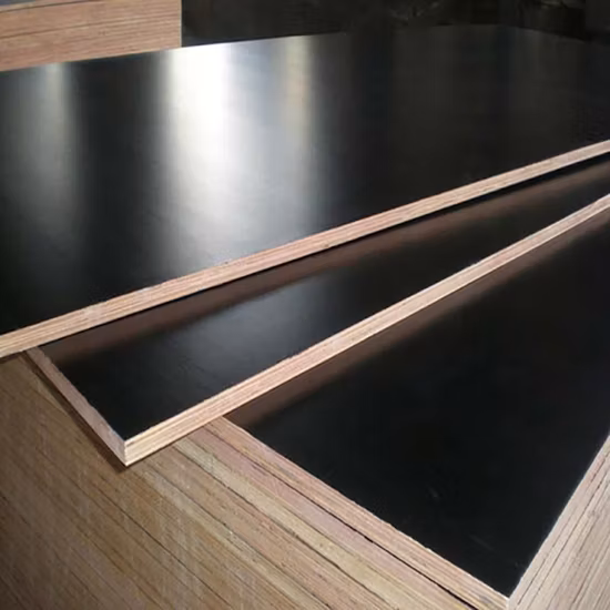 Black Film Faced Plywood Marine Construction Formwork Phenolic Board