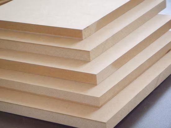 18mm Moisture Proof Wood Grain Surface Melamine Coated Plywood / MDF
