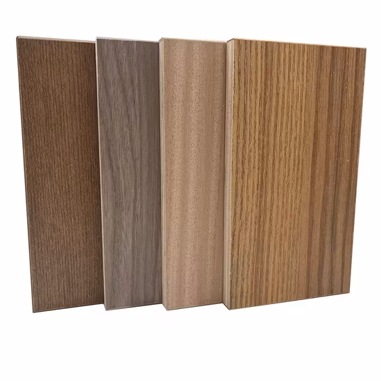 Synchronized 18mm Laminated Plywood Melamine Plywood for Furniture