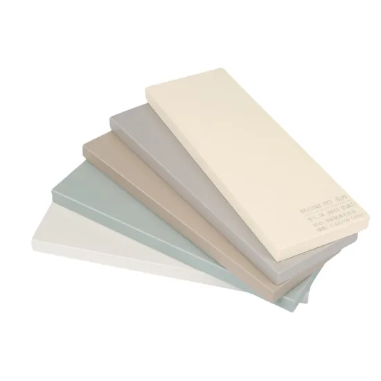 2024 LG Hausys Pet Sheet Face Particle Board Matte Stone Color Pet Film Laminated Chipboard 